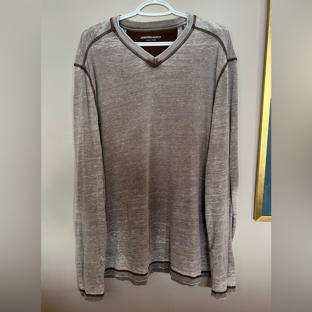Johnston & Murphy ultra soft long sleeve shirt